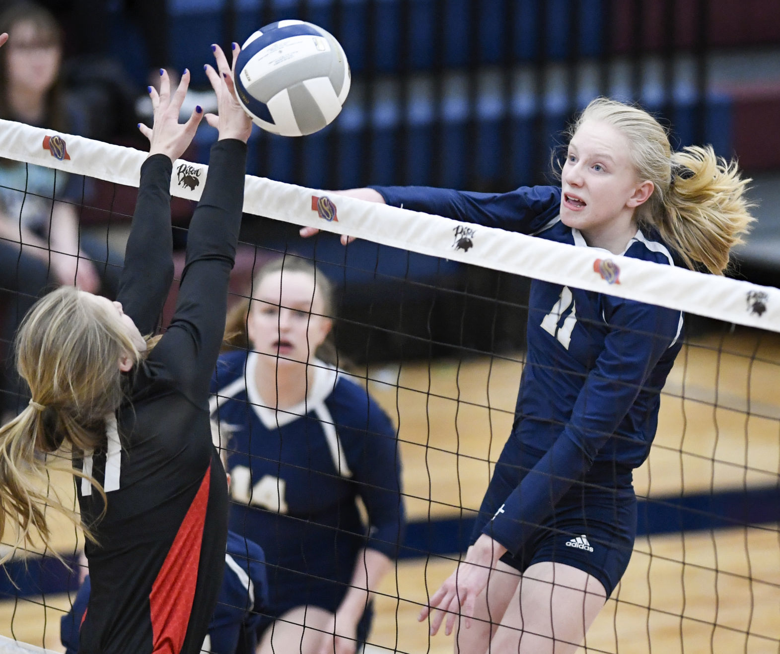 State volleyball, Lincoln Lutheran vs. Chadron, 11.07